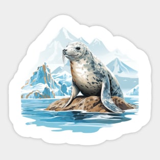 Leopard Seal Sticker